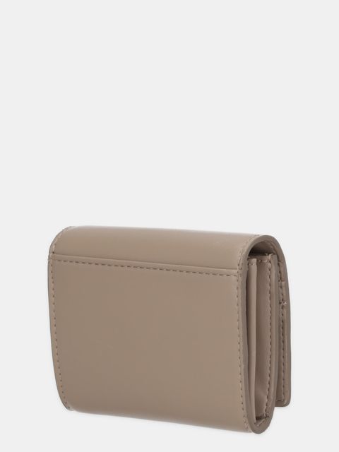Calvin Klein portfel damski kolor beżowy LV04F1047G
