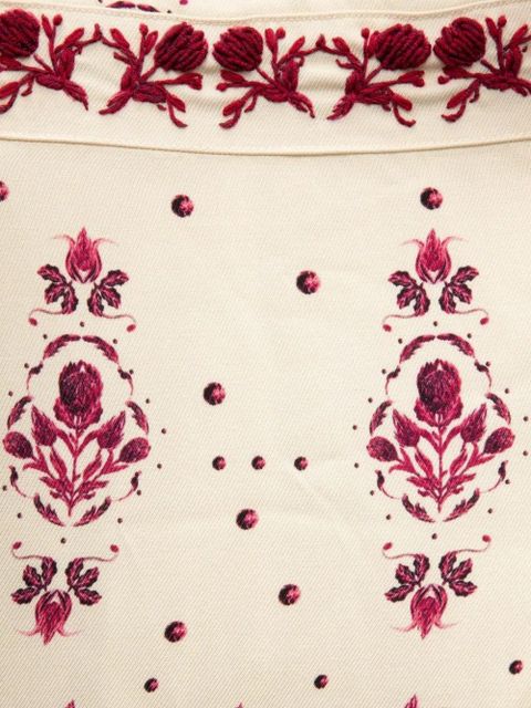 Agua By Agua Bendita Lima floral-print maxi dress - Neutrals