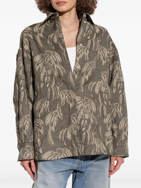 Jacquemus Banana-jacquard shirt - Grey - zdjęcie produktu nr 2