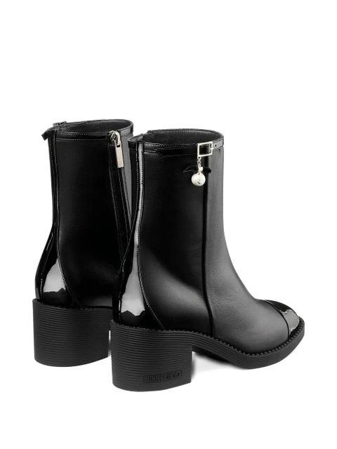 Jimmy Choo 60mm Adry leather boots - Black