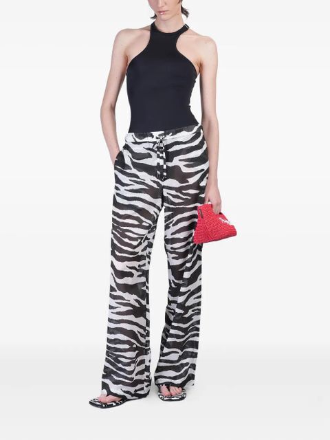 The Attico matte swimsuit - Black - zdjęcie produktu nr 2