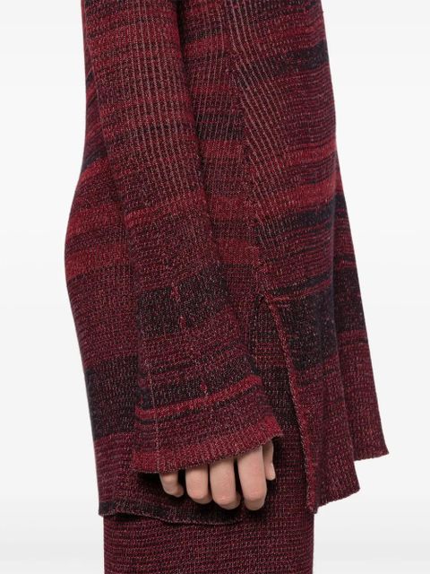 Golden Goose Meret knitted mini dress - Red