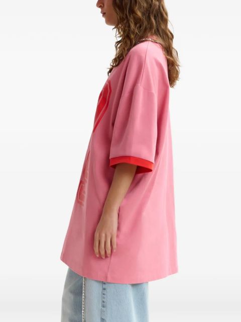 Essentiel Antwerp numeric-print T-shirt - Pink