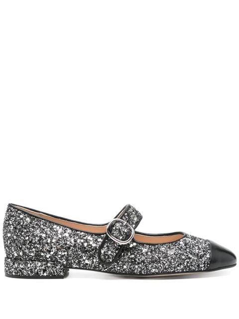 SANDRO leather ballet flats - Black - zdjęcie produktu nr 1