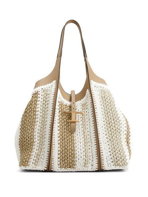 Tod's T Timeless tote bag - White - zdjęcie produktu nr 1