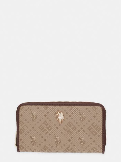 U.S. Polo Assn. portfel damski z imitacji skóry New Hampton - zdjęcie produktu nr 1