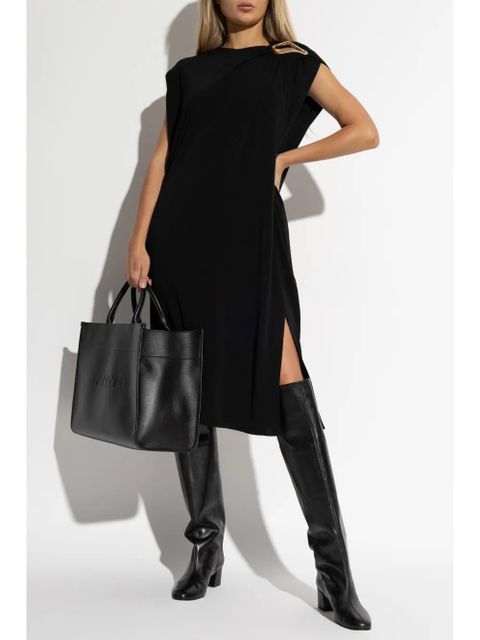Lanvin sleeveless midi dress - Black - zdjęcie produktu nr 2