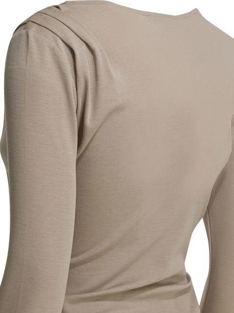 Max Mara V-neck wrap sweater - Neutrals