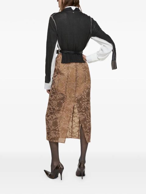 Acne Studios V-neck top - Black