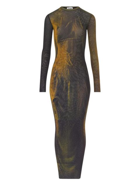 Jean Paul Gaultier The Acid Water printed maxi dress - Brown - zdjęcie produktu nr 1