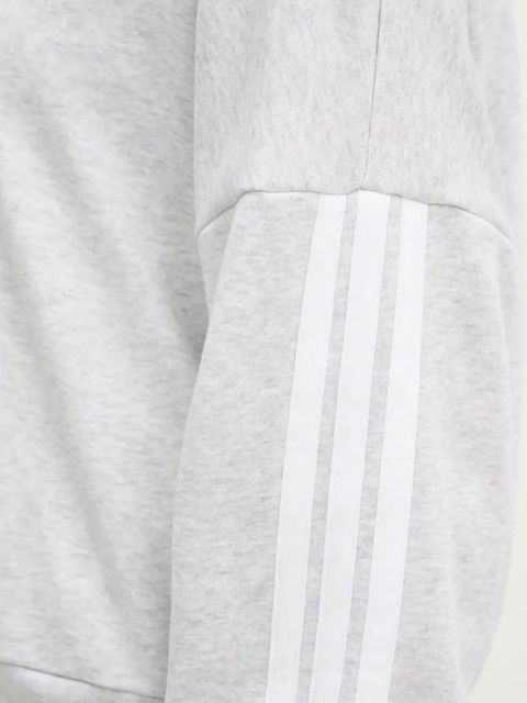 adidas bluza Essentials damska kolor szary melanżowa JD5292