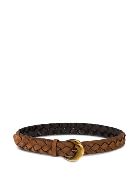 ETRO braided leather belt - Brown - zdjęcie produktu nr 1