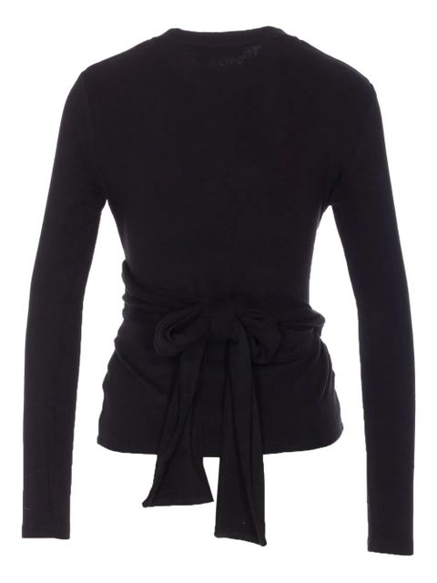 Eleh long-sleeve top - Black
