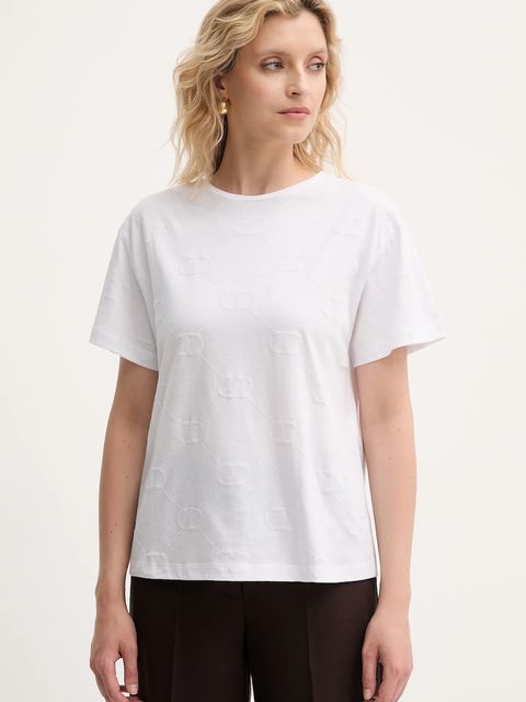 Twinset t-shirt bawełniany - zdjęcie produktu nr 2