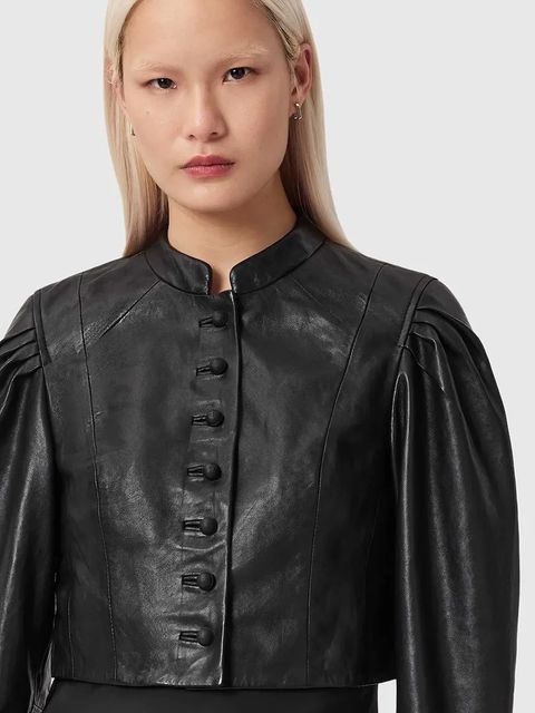 AllSaints kurtka skórzana SADIE