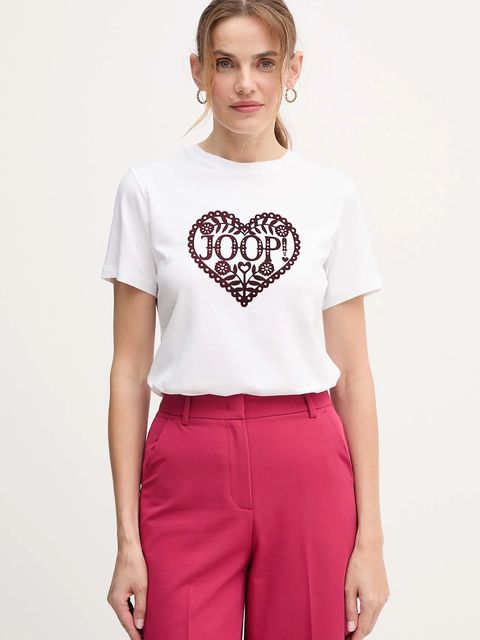 Joop! t-shirt damski kolor biały 30047794 - zdjęcie produktu nr 1