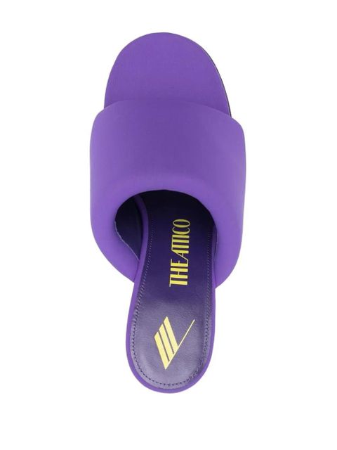 The Attico 125mm Rem sandals - Purple