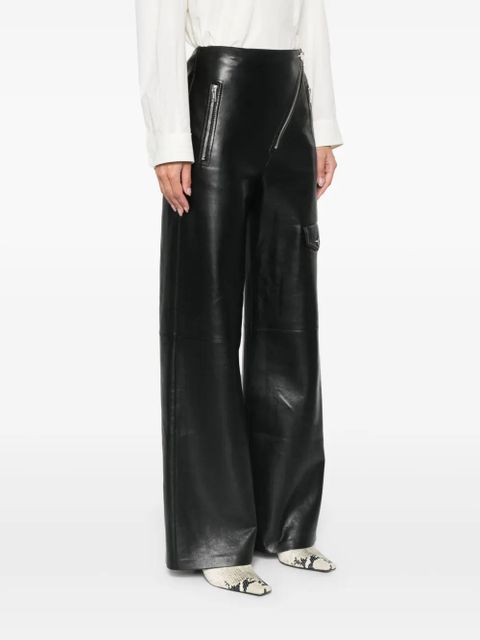 Nanushka leather trousers - Black - zdjęcie produktu nr 2