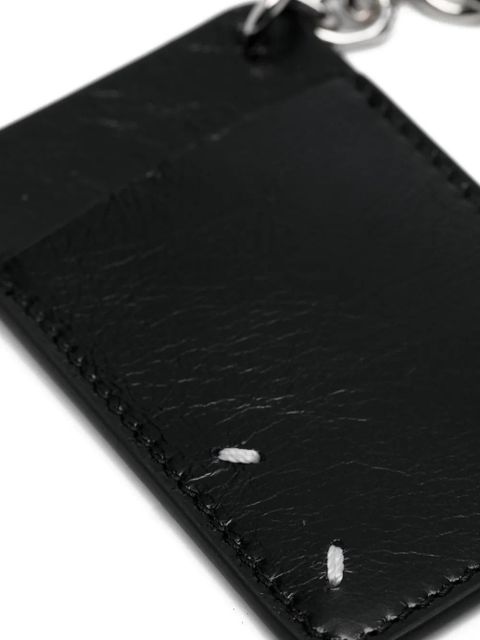 Maison Margiela chain cardholder - Black - zdjęcie produktu nr 2