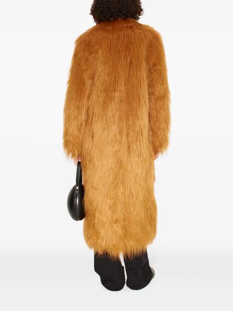 Simon Miller Lett Shaggy faux-fur coat - Brown