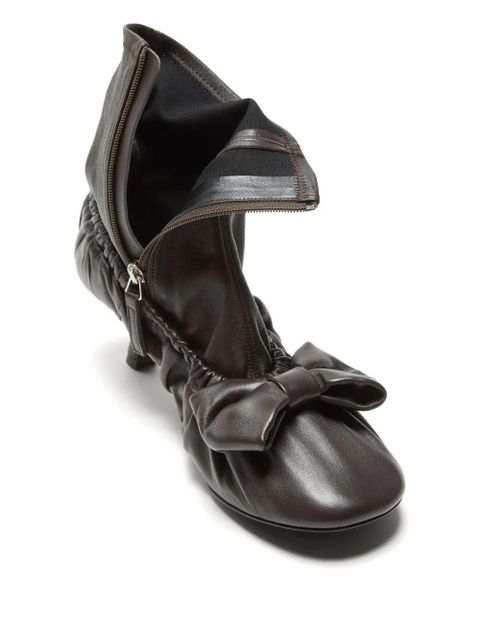 Acne Studios leather boots - Brown