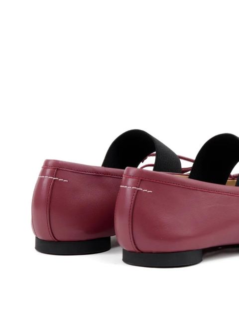 MM6 Maison Margiela Anatomic ballerinas - Red - zdjęcie produktu nr 2
