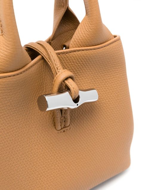 Longchamp XS Le Roseau tote bag - Brown