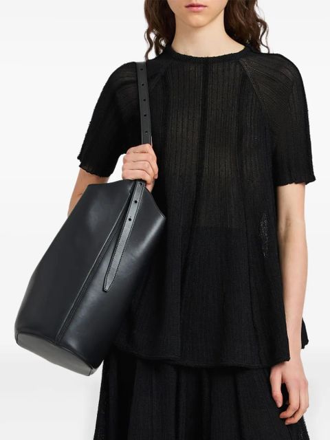 Proenza Schouler Tavia knited top - Black