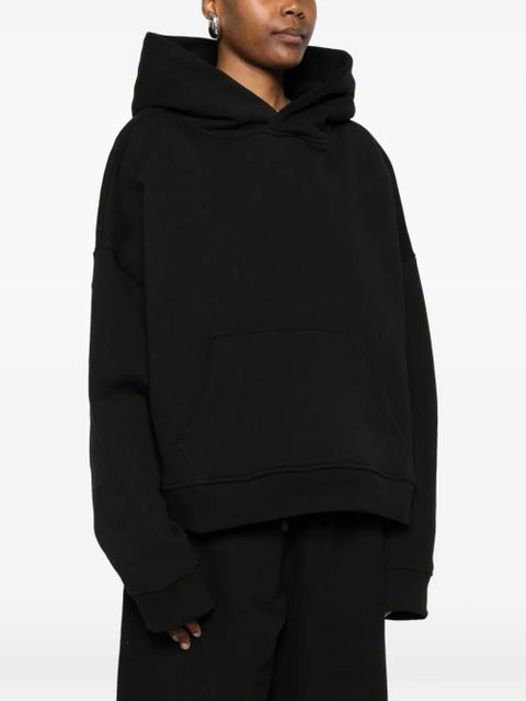 ENTIRE STUDIOS cotton pouch hoodie - Black