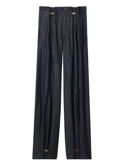 Burberry panelled jeans - Blue - zdjęcie produktu nr 1