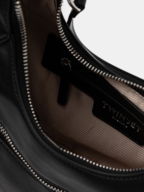 Twinset torebka kolor czarny 252TD8180 - zdjęcie produktu nr 2