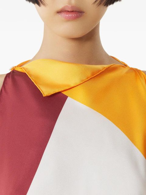 Lanvin colourblock top - White