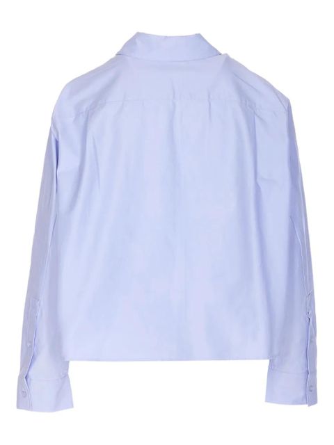Essentiel Antwerp bow shirt - Blue - zdjęcie produktu nr 2