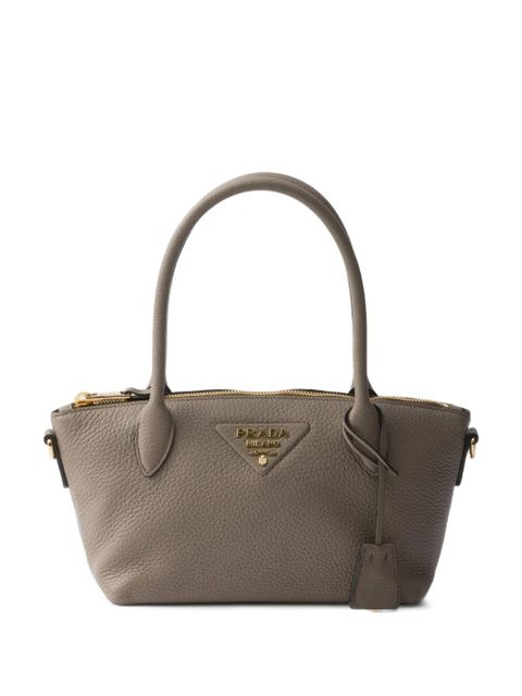 Prada leather mini handbag - Grey - zdjęcie produktu nr 1