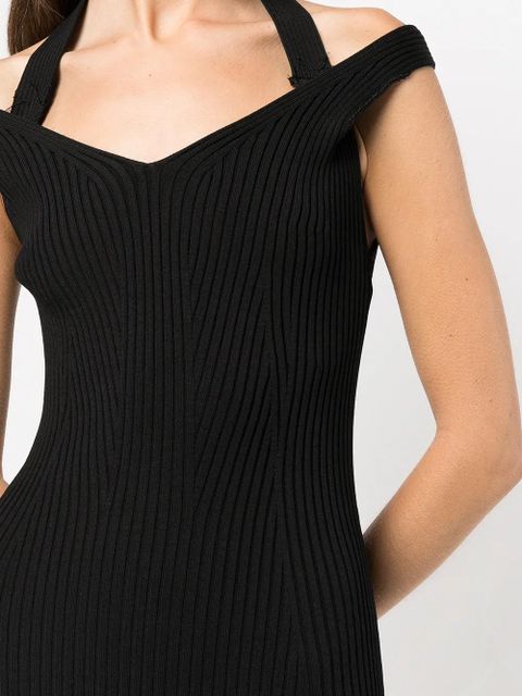 Simkhai halterneck midi dress - Black - zdjęcie produktu nr 2