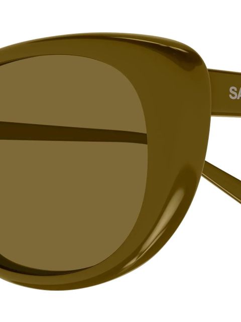 Saint Laurent Eyewear cat-eye sunglasses - Green