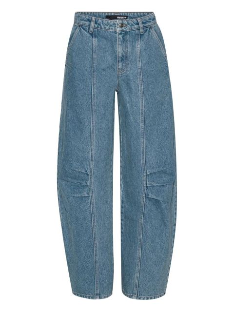 ROTATE BIRGER CHRISTENSEN panelled denim trousers - Blue - zdjęcie produktu nr 1
