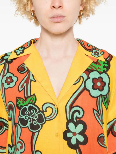 ALEMAIS Flame shirt - Yellow