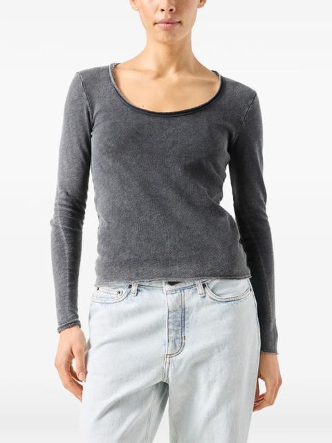 American Vintage Sonoma long-sleeve top - Black