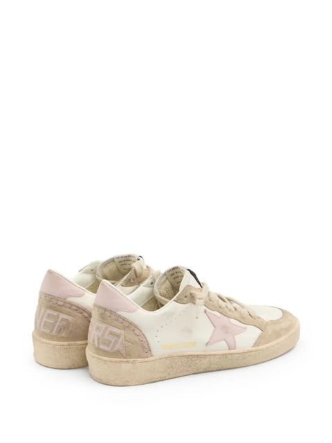 Golden Goose Ball Star suede-insert sneakers - Neutrals