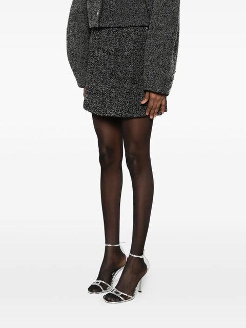 ROTATE BIRGER CHRISTENSEN sequin-embellishment mini skirt - Grey