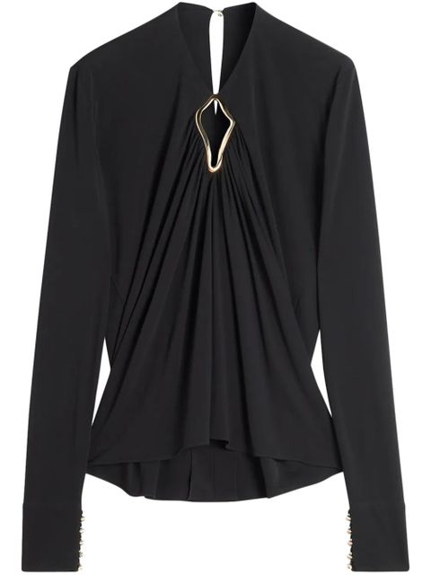 Lanvin cut-out blouse - Black - zdjęcie produktu nr 1