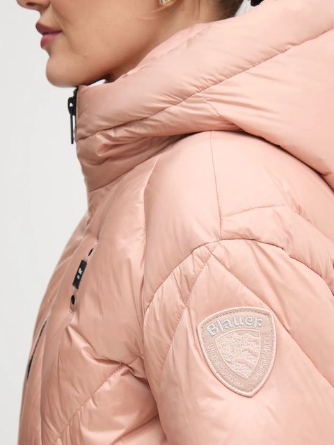 Blauer kurtka puchowa LAMARTINE kolor różowy zimowa BLDC03167