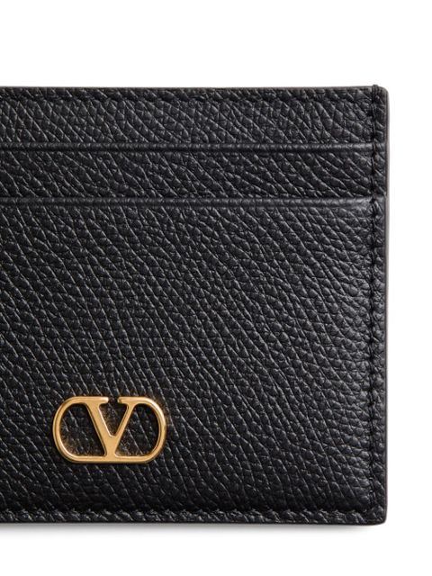 Valentino Garavani VLogo Signature card holder - Black