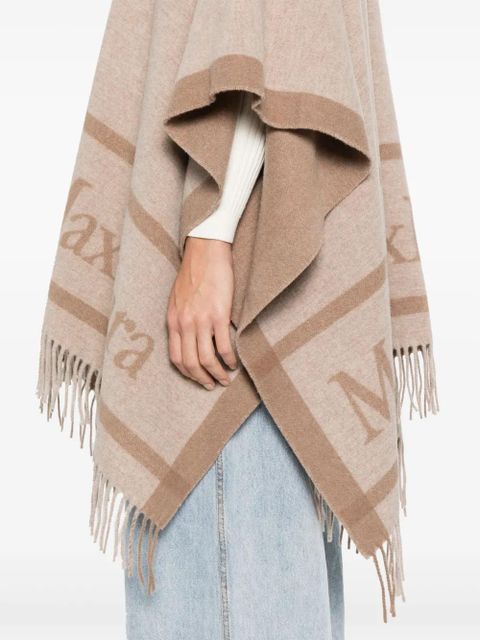 Max Mara Hilde cape - Neutrals