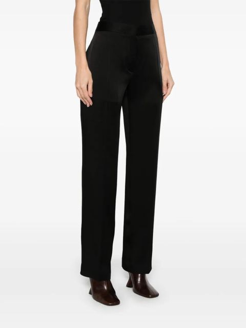 Jil Sander satin trousers - Black