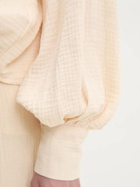 Answear.LAB komplet bawełniany damski kolor beżowy