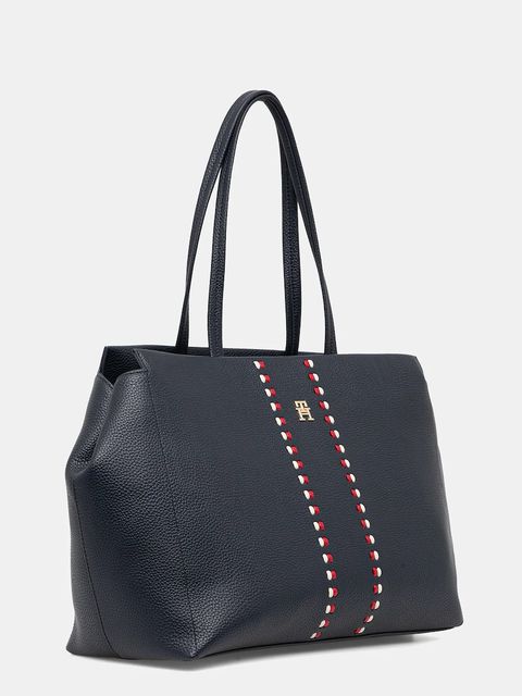 Tommy Hilfiger torebka kolor granatowy AW0AW18157 - zdjęcie produktu nr 2