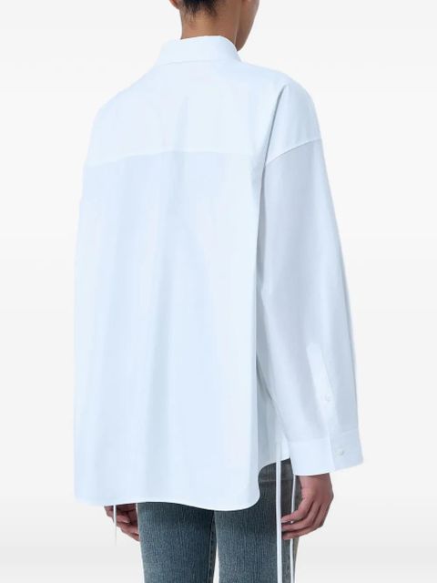 Balenciaga button-down poplin shirt - White
