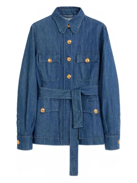 Valentino Garavani Sahariana denim jacket - Blue - zdjęcie produktu nr 1